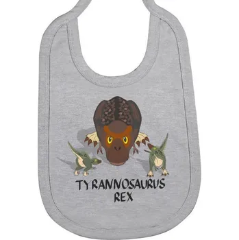 Bryndák Bryndák bavlna s potiskem Bavlněný bryndák Tyrannosaurus dětské
