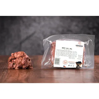 Krmivo pro psa VETAMIX Hovězí BARF 500 g