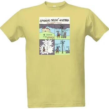 Tričko s potiskem 1765 Pokrop Ďiviž pánské