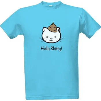 Pánská móda Tričko s potiskem Hello Shitty pánské pánské