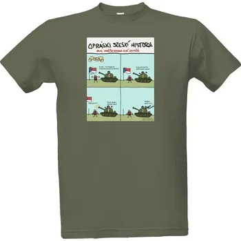 Pánská móda Tričko s potiskem 1968 Invaze pánské