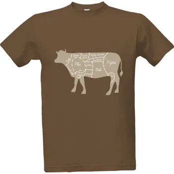 Tričko s potiskem Hovězí Maso pánské