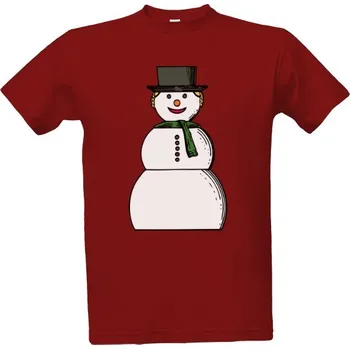 Pánské tričko Tričko s potiskem snowman-4 pánské