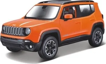 autíčko Maisto Kit Jeep Renegade 1:24 oranžový