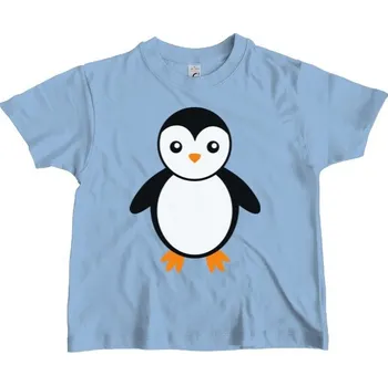 Pánské tričko Tričko s potiskem hravý tučňák dětské