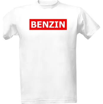 Tričko s potiskem BENZIN pánské