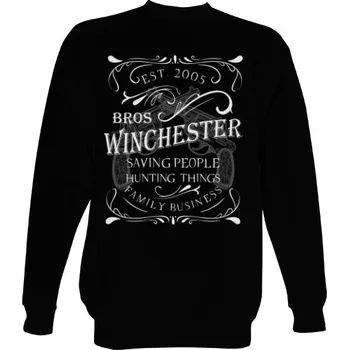 Pánská mikina Mikina bez kapuce Unisex s potiskem Family Business pánské