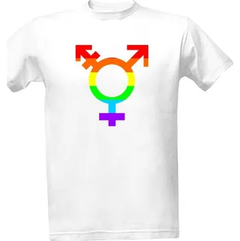 Tričko s potiskem 3 pohlaví pánské