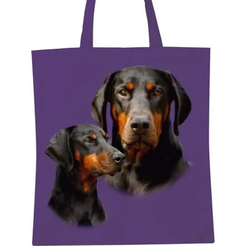 Nákupní taška Nákupní taška unisex s potiskem Dobrman