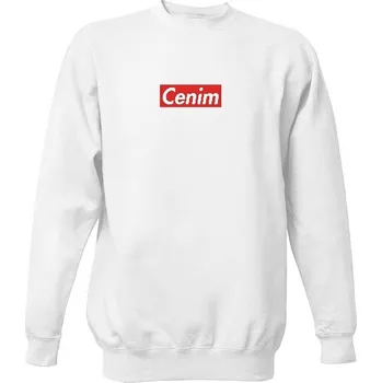 Pánská mikina Mikina bez kapuce Unisex s potiskem mikina cenim pánské