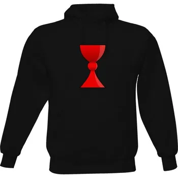 Pánská mikina Pánská mikina s kapucí s potiskem Kalich - mikina pánské