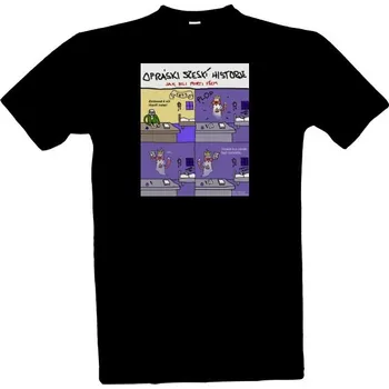 Tričko s potiskem 1893 Porťi fšem pánské