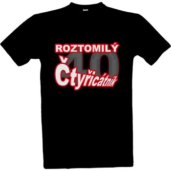 Pánské tričko Tričko s potiskem Roztomilý čtyřicátník pánské