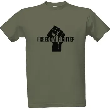 Pánské tričko Tričko s potiskem Freedom Fighter pánské