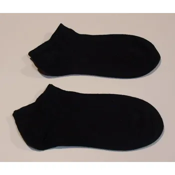 Pánské ponožky xcena Bavlněné ponožky kotníkové unisex černé Velikost: 39-42