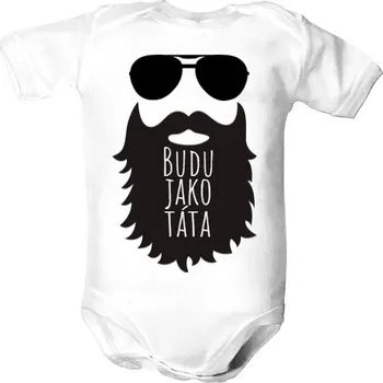 Kojenecký body Dětské body s potiskem budu jako táta dětské