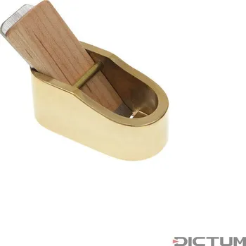 Ruční hoblík Hoblík - Herdim® Plane with Wooden Wedge, Flat Sole, Blade Width 18 mm