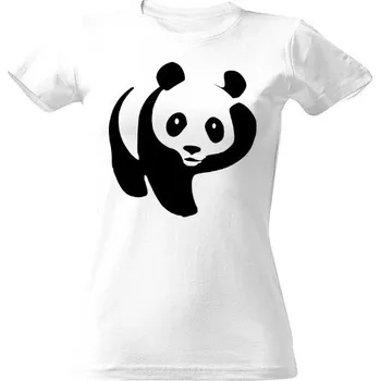 Dámské tričko Tričko s potiskem Panda6 dámské