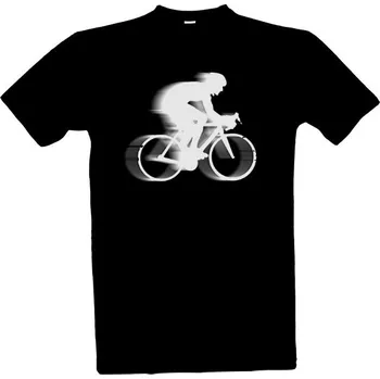 Tričko s potiskem white biker pánské