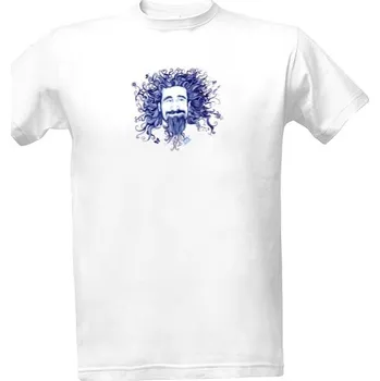 Pánská móda Tričko s potiskem Kytičky pánské