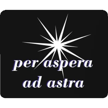 Podložka pod myš Podložka pod myš s potiskem Přes překážky ke hvězdám