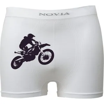 Trenýrky Trenýrky s potiskem Motorka pánské