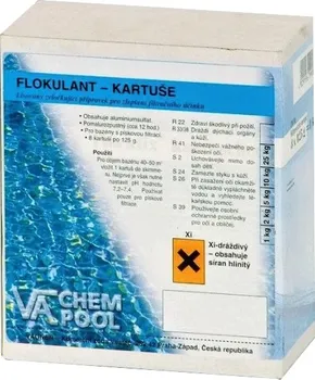 Bazénová chemie Vágnerpool Flokulační kartuše 8 ks x 125 g