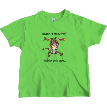 Pánské tričko Tričko s potiskem OPIČKA dětské