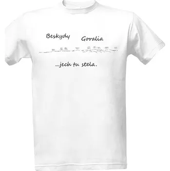 Tričko s potiskem Beskydy Goralia pánské
