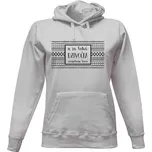 Dámská mikina s kapucí s potiskem Dzivočka - mikina dámské