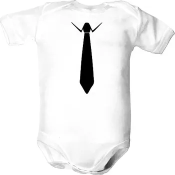 Kojenecký body Dětské body s potiskem Kravata - body pro mimino dětské