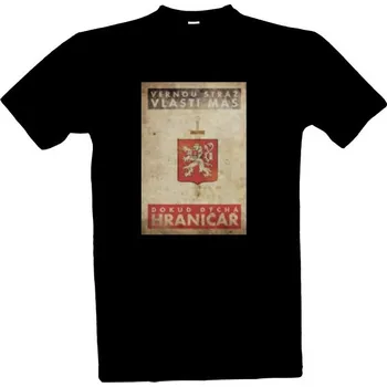 Pánská móda Tričko s potiskem Věrnou stráž vlasti máš pánské