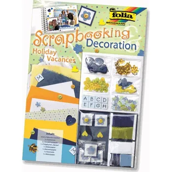 kreativní sada Folia Scrapbooking set Prázdniny