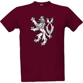 Pánská móda Tričko s potiskem lion-3 pánské