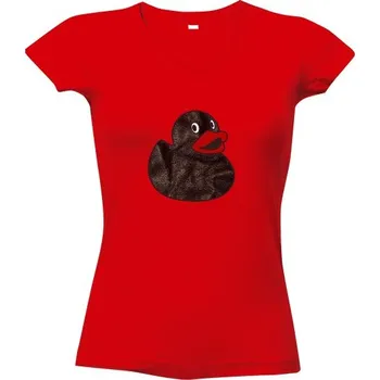 Dámské tričko Tričko s potiskem Kačenka Dark lady dámské