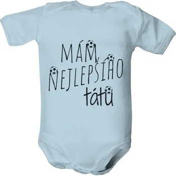 Kojenecký body Dětské body s potiskem mám nejlepšího tátu dětské