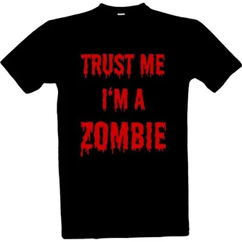 Pánské oblečení Tričko s potiskem trust zombie pánské