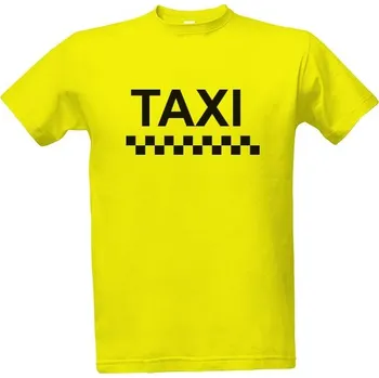 Tričko s potiskem Taxi pánské