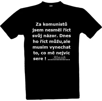 Tričko s potiskem Názor Klasika pánské