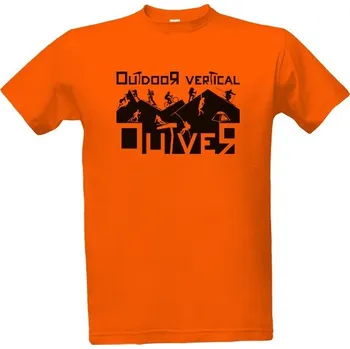 Tričko s potiskem Outdoor Vertical pánské