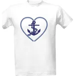 Tričko s potiskem Tričko s kotvou pánské