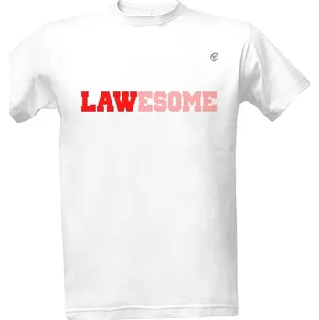 Pánská móda Tričko s potiskem LAWesome pánské