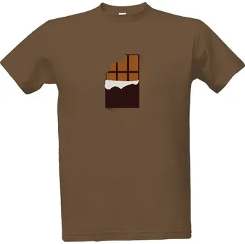 Pánské tričko Tričko s potiskem čokoláda pánské