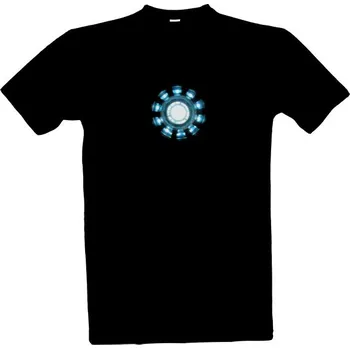 Pánské tričko Tričko s potiskem Arc reactor - blue pánské
