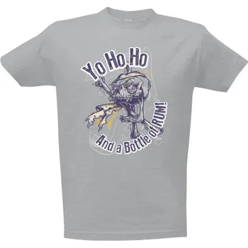 Tričko s potiskem YO HO HO pánské