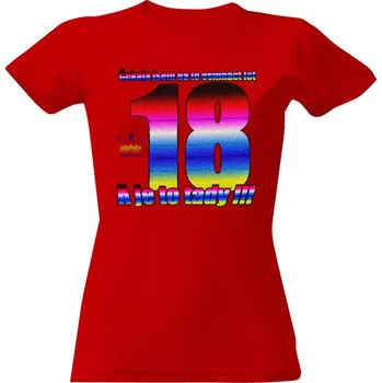 Dámské tričko Tričko s potiskem Království dospělosti dámské