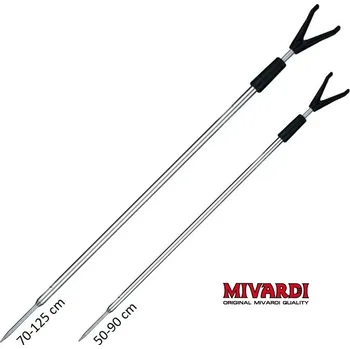 Vidlička hliníková s hrotem Mivardi V - přední 90/125 cm délka: 50-90 cm