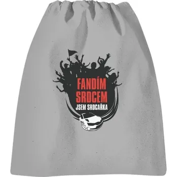 Sportovní vak Vak na záda s potiskem Vak na záda Srdcařka