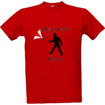 Tričko s potiskem Rezident Emil pánské