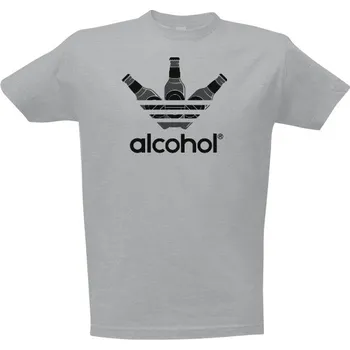 Tričko s potiskem Just Alcohol - Pánské pánské